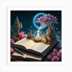 Fairy Tale Book 1 Art Print