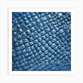 Blue Background 1 Art Print