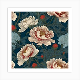 Peonies 3 Art Print