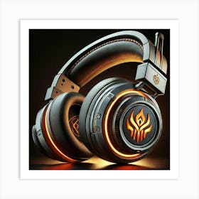 Sovereign Flame Wireless Headphones Art Print