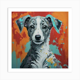 Greyhound Art Print