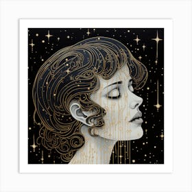 'The Starry Night' Art Print