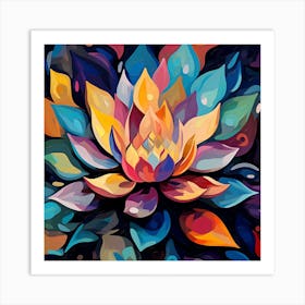 Lotus Flower 38 Art Print