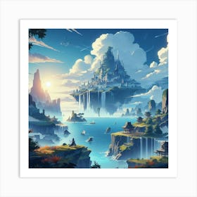 Fantasy Painting Art Print