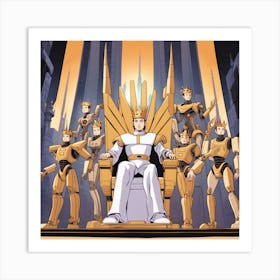 Throne 2 Art Print