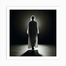 Walking In The Dark Art Print