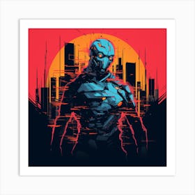 Cyberpunk 7 Art Print