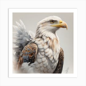 Stately Eagle Art Print