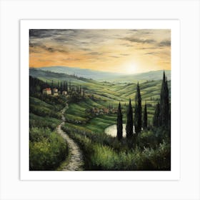 Enchanting Echo: Monet's Brushwork Art Print