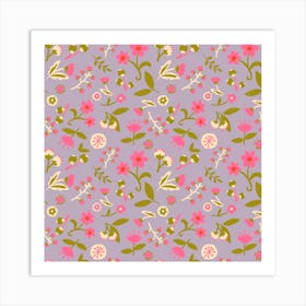 Spring Flowers Art Print