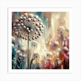 Allium 1 Art Print