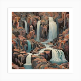 Waterfalls Art Print