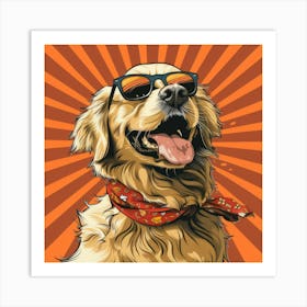 Golden Retriever 5 Art Print