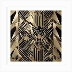 Deco Wallpaper 3 Art Print