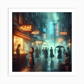 Cityscape Art Print