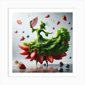 Fruit Dancer Art Print