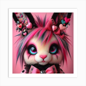 Bunny Valentine Art Print