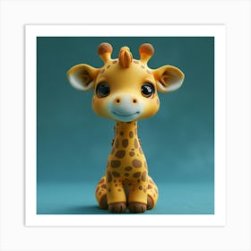 Giraffe 32 Art Print