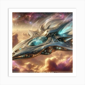 Spaceship 1 Art Print