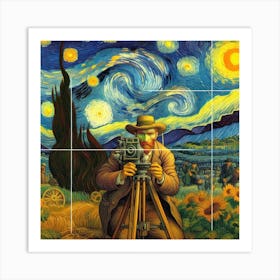 Starry Night By Van Gogh Art Print