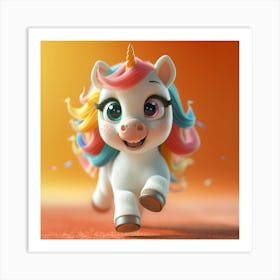 Unicorn 461 Art Print