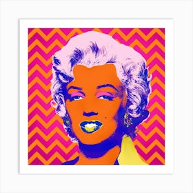 MARILYN O Art Print