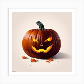 Halloween Pumpkin 8 Art Print