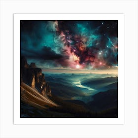 Nebula 135 Art Print