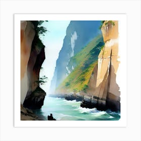 Landscape Painting Art Print