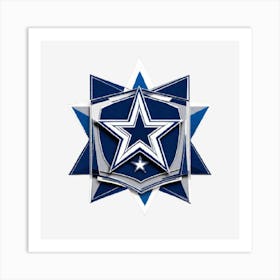 Dallas Cowboys Logo 2 Art Print