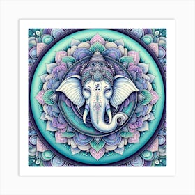 Ganesha 18 Art Print