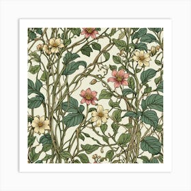 William Morris Wallpaper Art Print