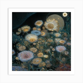 Flowers Of The Night Art Print