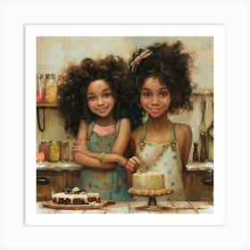 Gils Cooking Art Print