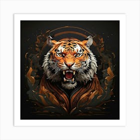 Tiger 3 Art Print