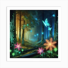 Ethereal Forest Art Print