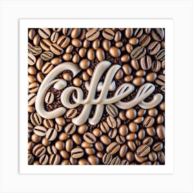 Coffee Beans Art Print