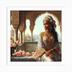 African princess Art Print