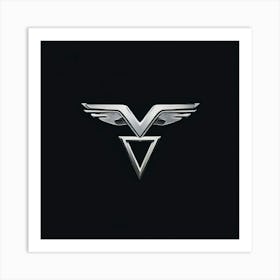 V Logo 1 Art Print