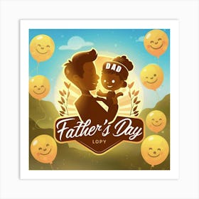 Father'S Day 1 Art Print