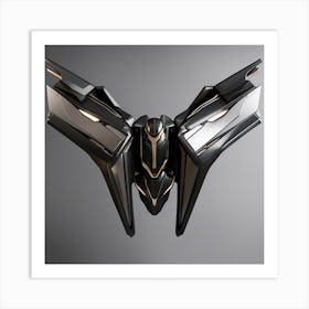 Futuristic Spaceship 48 Art Print