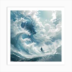 Dragon Of The Sea Art Print