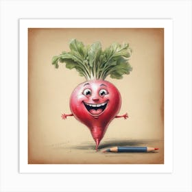 Beet! 10 Art Print