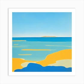 'The Beach' 2 Art Print