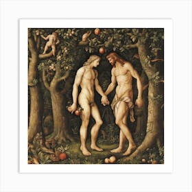 Birth Of Eve Art Print