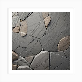 Stone Wall 14 Art Print