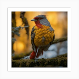 Rufous-Tailed Robin Art Print