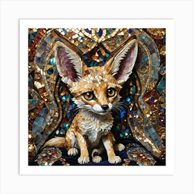 Fennec Fox Art Print