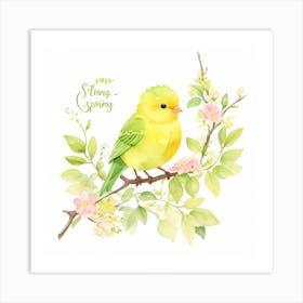 Happy Spring Art Print