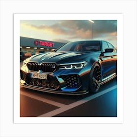 Bmw M5 Sedan Art Print